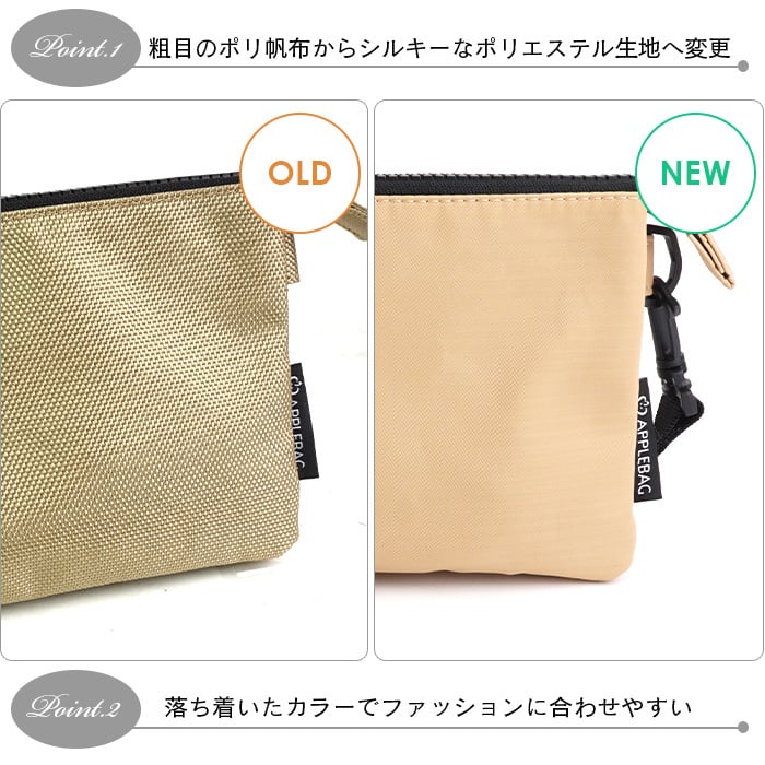 APPLEBAG アップルバッグ お財布ポシェット レディース メンズ スマホショルダー 軽量 多機能 ポケット付き サコッシュ パスポートケース おしゃれ コンパクト プチプラ 母の日 ギフト