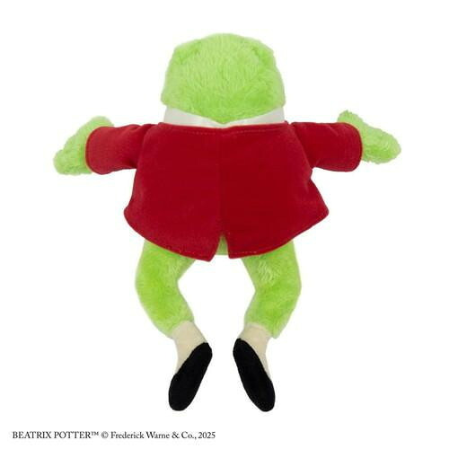 ピーターラビット ぬいぐるみ ジェレミー・フィッシャー 吉徳 ナチュラルシリーズ 人形 キャラクター グッズ 子供 キッズ ベビー ギフト プレゼント 誕生日 出産祝い インテリア