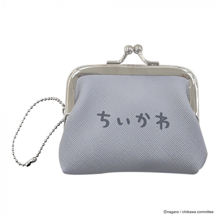 【1月20日入荷分予約受付中】 ちいかわ ミニがま口コインケース ラッコ グレー 小銭入れ 財布 ポーチ グッズ 雑貨 キャラクター小物 ボールチェーン付き レディース キッズ ギフト プレゼント 誕生日