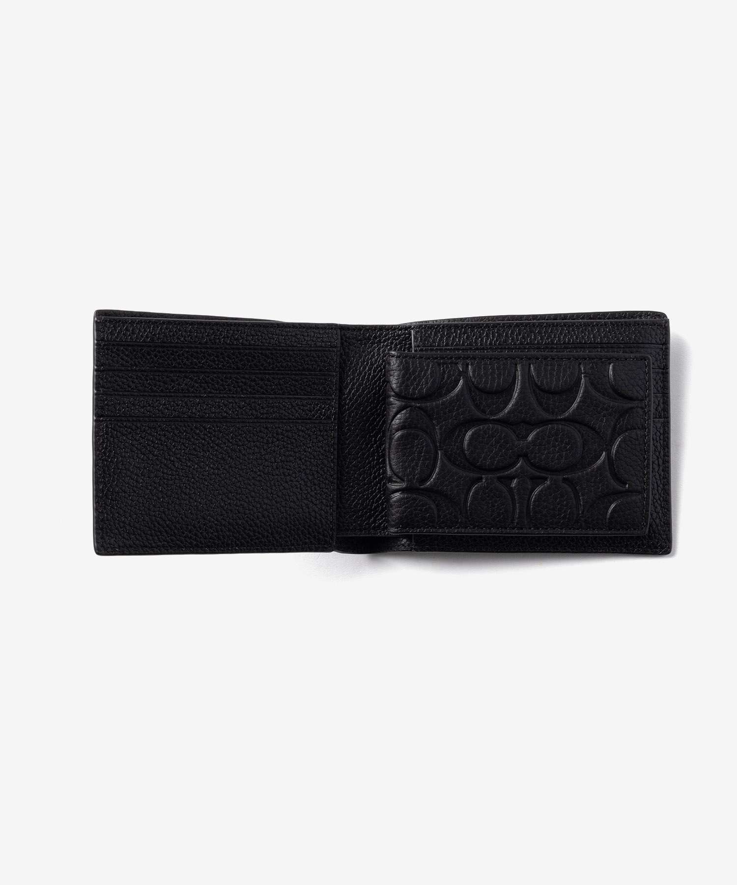 コーチ COACH 3-IN-1 WALLET C1231 シグネチャー 二つ折り財布 メンズ 財布