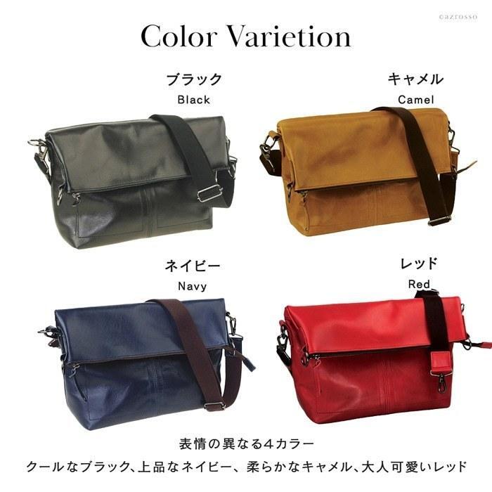2way ショルダーバッグ 本革 A4収納 レザー バッグ 日本製 コンパクト 大容量 レディース