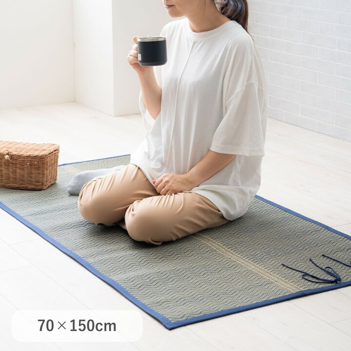 ラグ カーペット アウトドア用 シート コンパクト 70×150cm