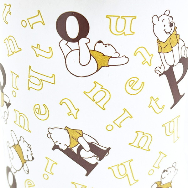ディズニー くまのプーさん アルファベットマグカップ (ちらし) コップ Disney