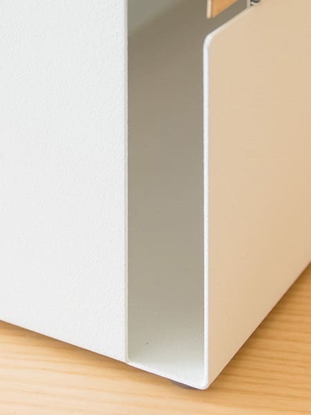 デスク チェア コードボックス 幅38×奥行き13×高さ11cm スチール 完成品 ブラウン ナチュラル ホワイト 配線ボックス 配線 コード 隠し 延長コード 収納 ボックス配線ボックス ボックス 新生活