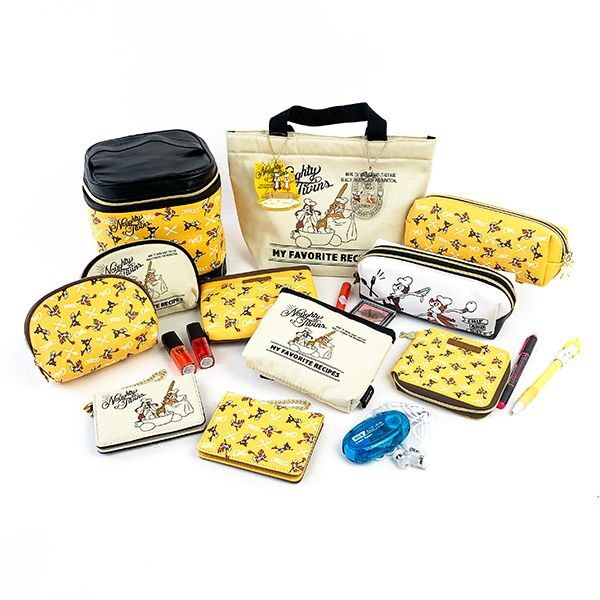 ディズニー チップ＆デール ティッシュポーチYE チップ＆デール ポーチ Disney グッズ イエロー  (MCOR)