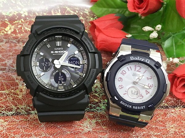 ペアウオッチ gショック恋人たちのGショック ペアウオッチ  G-SHOCK BABY-G  ペア腕時計 カシオ 2本セット  GAW-100B-1AJF BGA-1100-2BJF プレゼント       プレゼント 誕生日 御祝い 銀婚式 結婚記念日 婚約 人気  婚約　夫婦 高級　クリスマス プレゼント おすすめ
