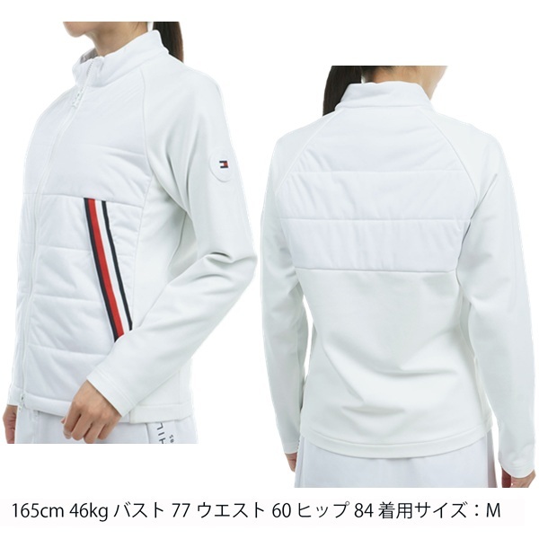 トミーヒルフィガー ゴルフ レディース  パテッド ハイブリッドジャケット TOMMY HILFIGER GOLF THLA477 秋冬モデル お誕生日祝い お祝い 記念品 30代 40代 50代 60代 母の日 お母さん 還暦祝い 敬老の日 彼女 人気プレゼント プレゼント
