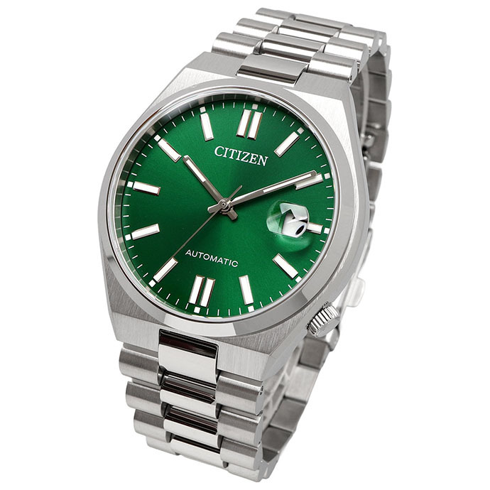 CITIZEN 腕時計 シチズン 時計 ウォッチ シチズン コレクション TSUYOSA Collection ツヨサ コレクション 自動巻き メカニカル グリーン メンズ NJ0150-81X [並行輸入品]