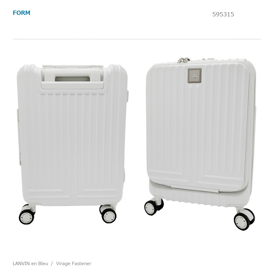 LANVINenBlue ランバンオンブルー ヴィラージュ キャリーケース  36L スーツケース メンズ 宿泊 出張