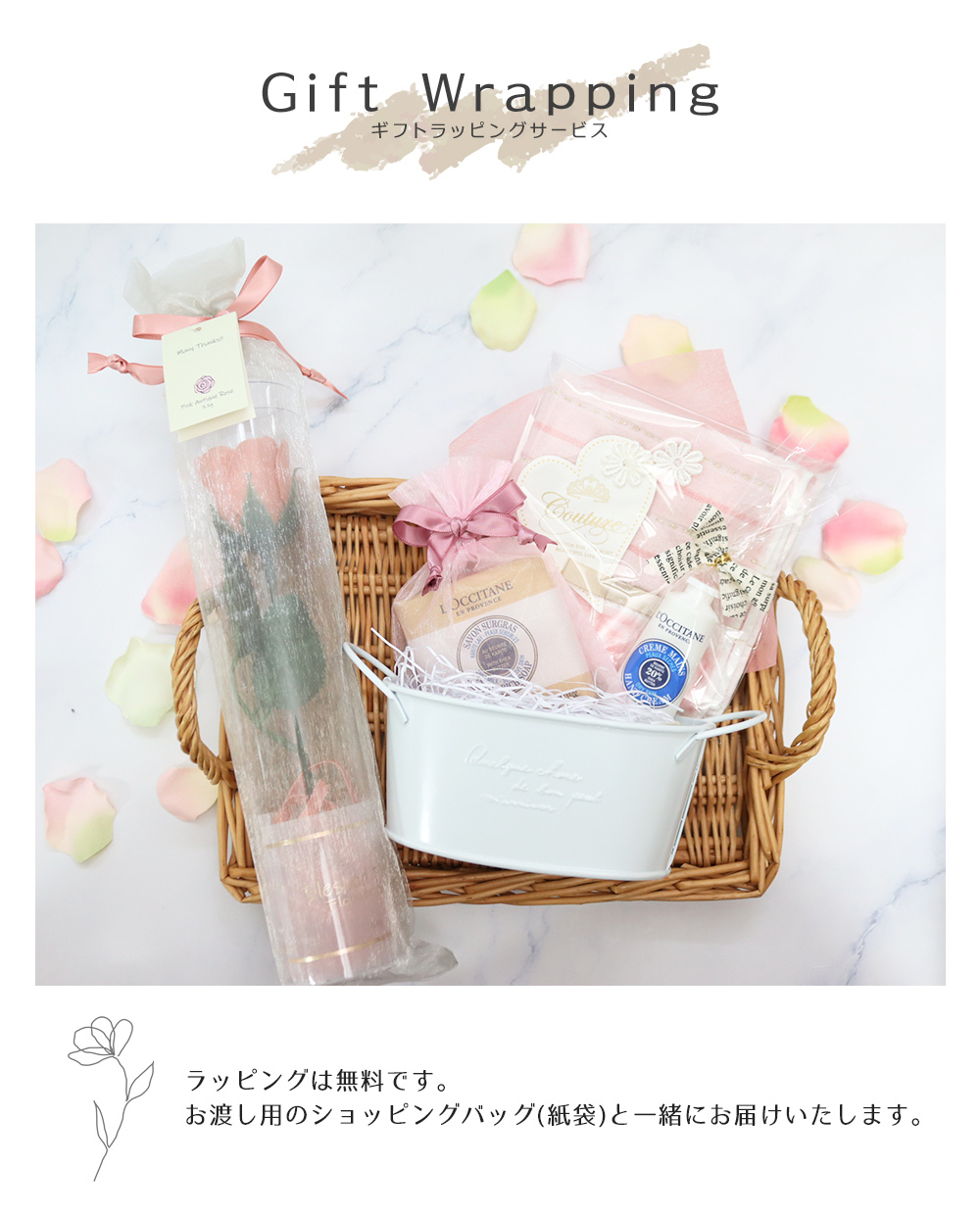 ロクシタン ハンドクリーム 誕生日 プレゼント 女性 入学 就職 退職 お祝い シア ローズ 合格 ロクシタン ハンドクリーム 30ｍL + ハンドタオル + 石鹸 + ソープフラワー 4点セット 喜ばれるギフト