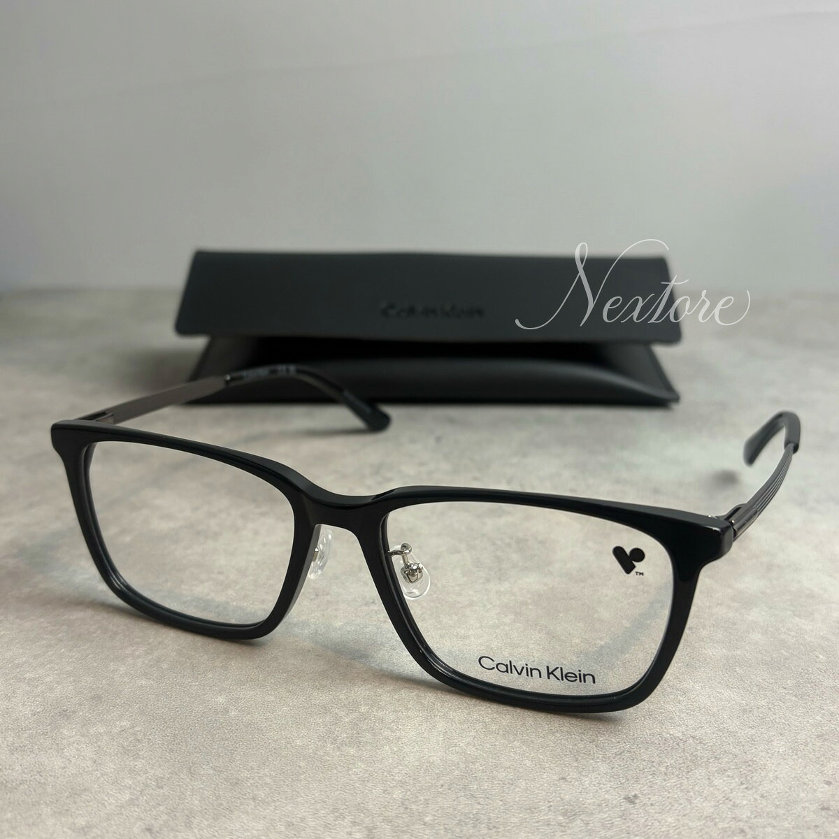 【並行輸入品】【正規品・新品】Calvin Klein カルバン・クライン CK21534A 001 サングラス メガネ 眼鏡 メンズ レディース 伊達メガネ ビジネス 普段使い おしゃれ プレゼント ギフト 誕生日