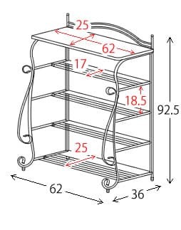 収納家具 ラック あす楽 シューズ 玄関収納 棚 収納 靴箱 スチール ブーツ パンプス 姫系インテリア アンティークゴールド おしゃれ 可愛い ブーツスタンド