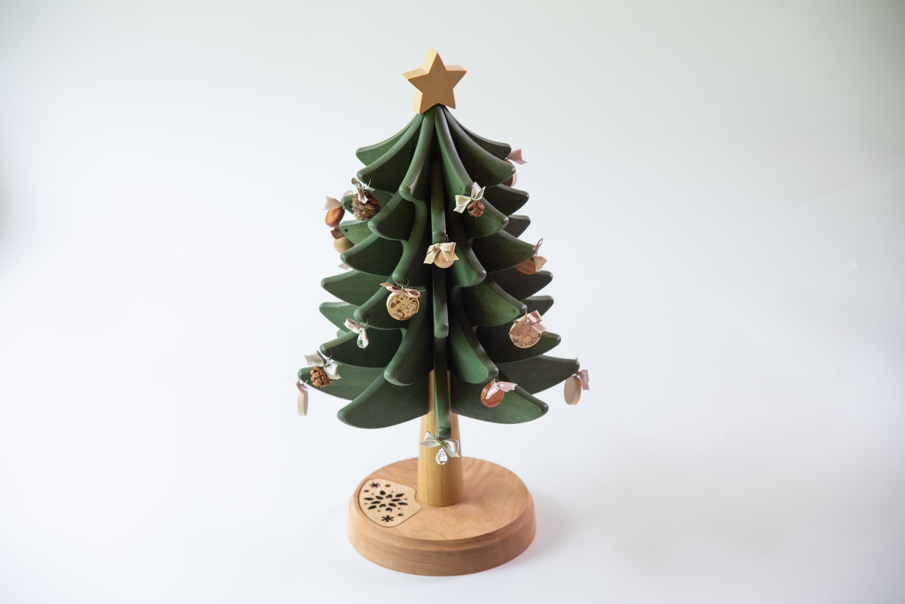 2026年10月新発売 木製 クリスマスツリー 冬の香り アロマディフューザー付 オークビレッジ oakvillage 02212-10G【包装紙不可】