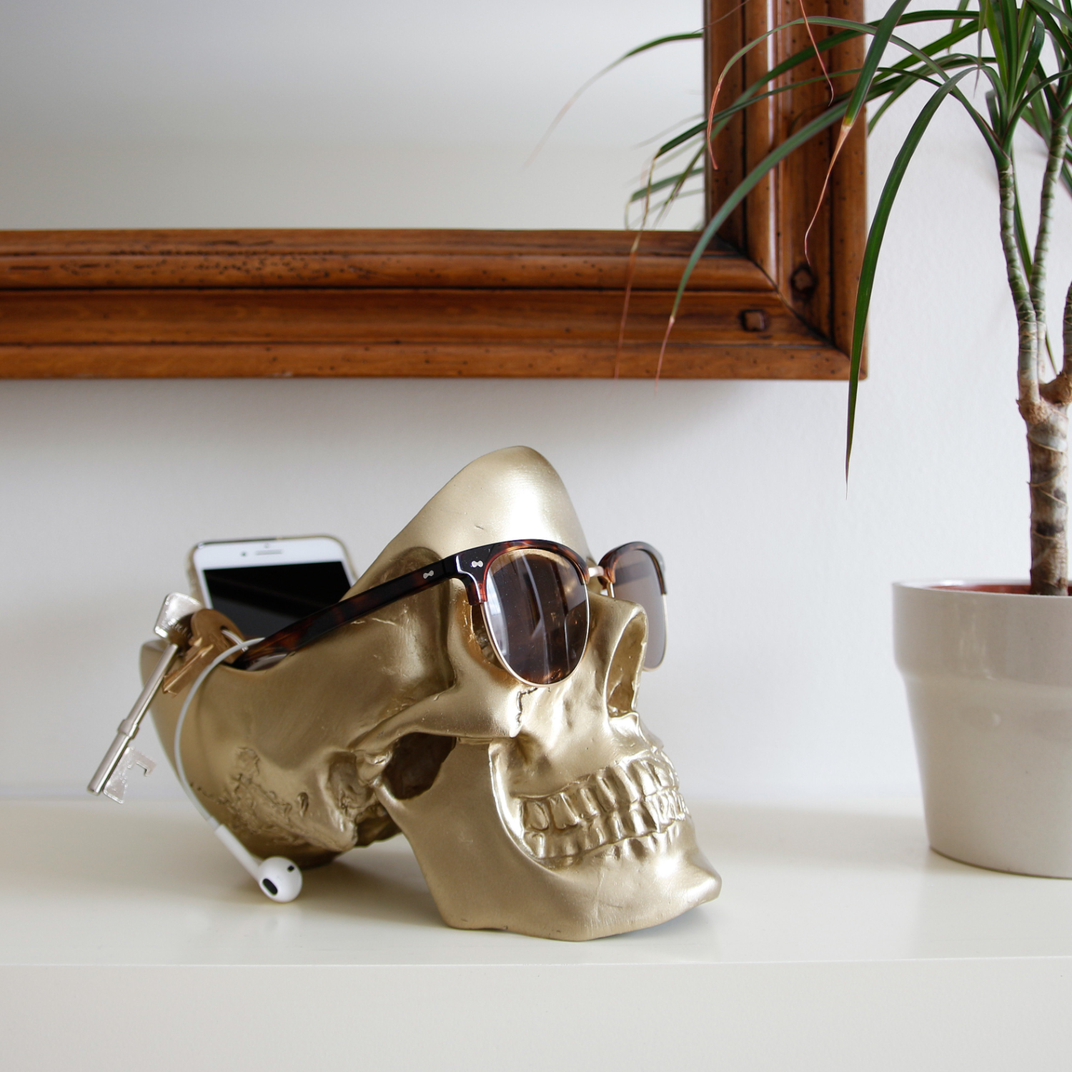 SUCK UK スカルスタッフ タイディ（海外インテリア 小物入れガイコツ ハロウィン）「Skull Stuff Tidy」イギリス サックユーケー  ◇