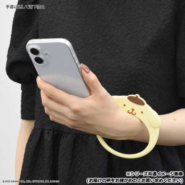 サンリオ マルチリングプラス ハローキティ シリコンブレスレット スマホ ストラップ 落下防止 リング カラビナ ストラップホルダー 手首掛け アクセサリー SANG-541KT サンリオ正規ライセンス品