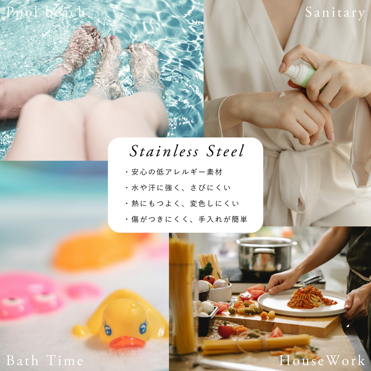 ギフトモール限定 ステンレスネックレス選べる3デザイン ステンレス ネックレス レディース キュービックジルコニア シンプル デコルテすっきり バーデザイン N1043 N1044 N1045