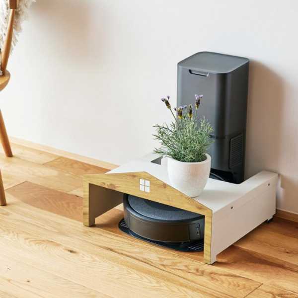 お掃除ロボットハウス ロボット掃除機 収納 ステーション おしゃれ ナチュラル ウッド 木目調 ロボット掃除機隠し 収納ボックス 基地 隠せる インテリア 北欧風 収納庫 掃除機スタンド セトクラフト