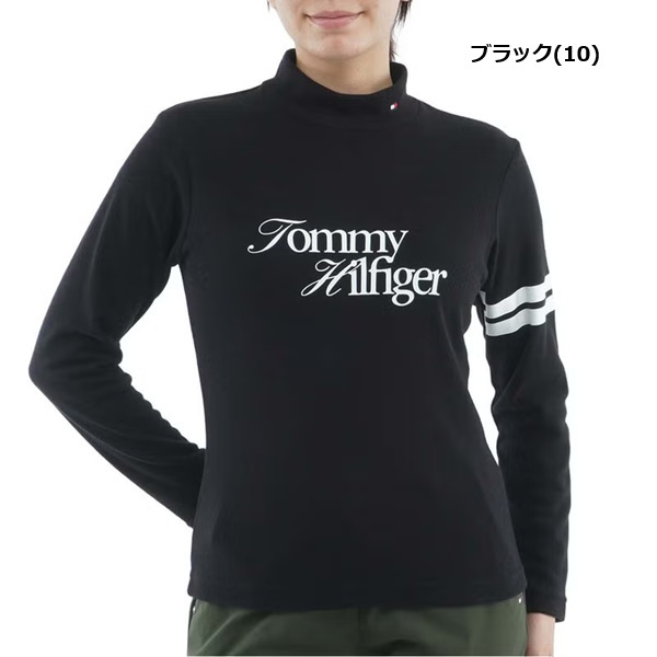 トミーヒルフィガー ゴルフ レディース 長袖 ニーラインモックシャツ TOMMY HILFIGER GOLF THLA670 2026年秋冬モデル お誕生日祝い お祝い 記念品 30代 40代 50代 60代 母の日 お母さん 還暦祝い 敬老の日 彼女 人気プレゼント プレゼント