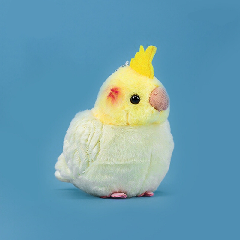 オカメインコ インコ ぬいぐるみ リアル 動物 アニマル ふわふわ かわいい 置物 インテリア 子供 おもちゃ ごっこ遊び 誕生日 プレゼント ギフト 癒し