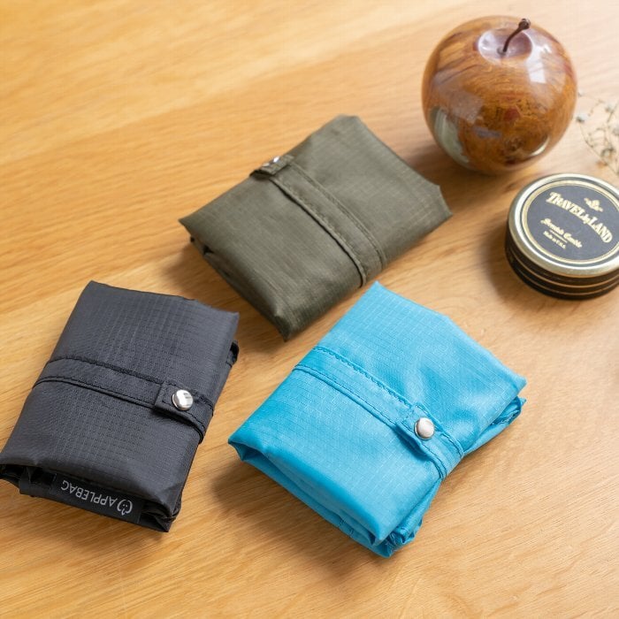 APPLEBAG アップルバッグ コンビニエコバッグ レディース メンズ 冷温分け セパレート コンビニサイズ 弁当が傾かない 折りたたみ コンパクト マチ広 ミニエコバッグ ランチバッグ ショッピングバッグ レジ袋削減 プチプラ