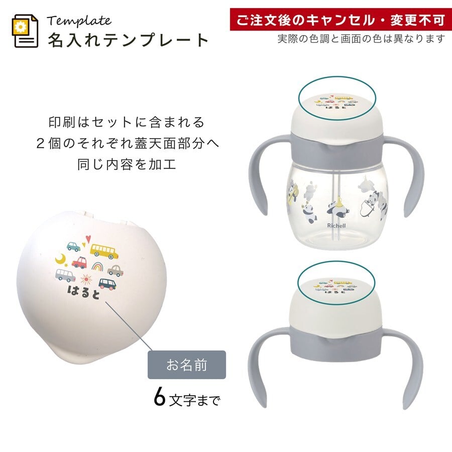 リッチェル ベビー ストローマグ 名入れ トライ マグセット ベビーストローマグ おしゃれ 哺乳瓶 ベビーマグ トレーニングマグ スパウト 出産祝い 誕生日 プレゼント ギフト ラッピング
