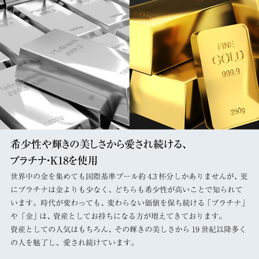 ネックレス ダイヤモンド 0.5ct Hカラー SIクラス プラチナ PT900 K18 ゴールド 一粒 ソリティア[ララクリスティー]