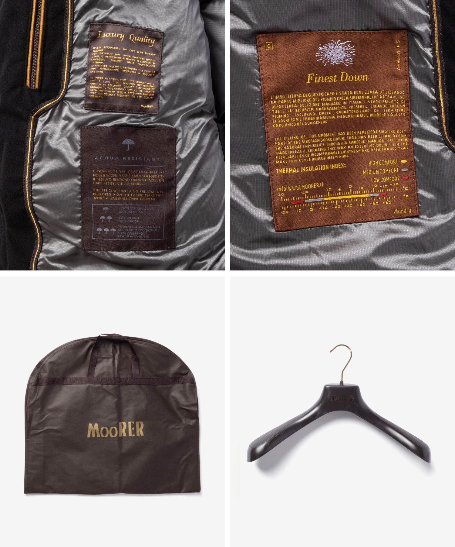 ムーレー MOORER Bomber jacket ボンバージャケット JAKE-SHK ジェイク MOUBO100161 TEPA206 ダウンジャケット メンズ アウター JAKE SHK