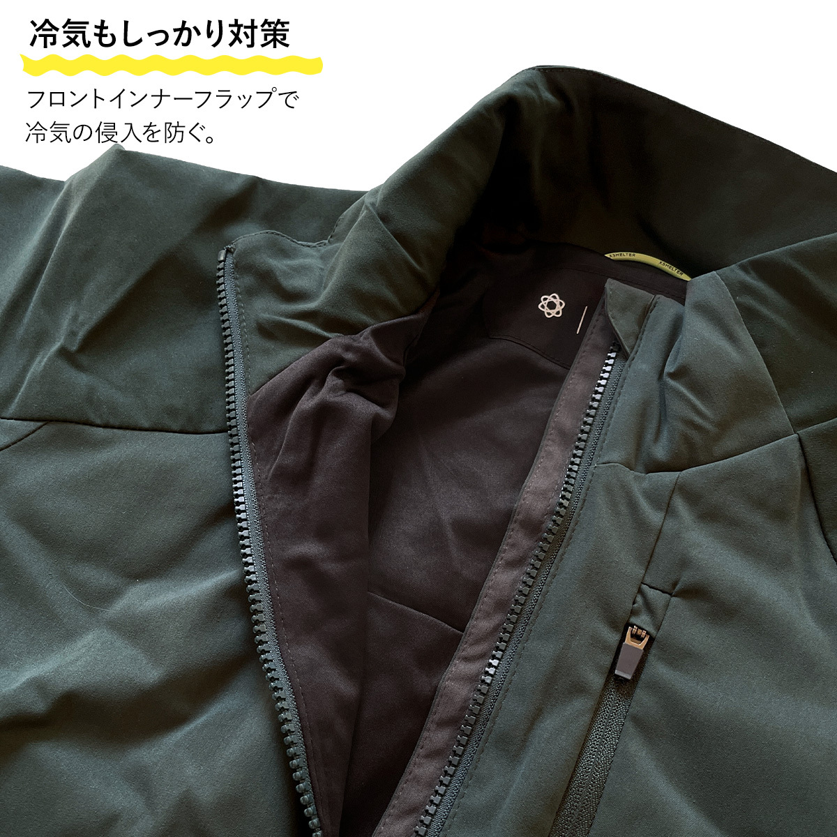 ワークマン エックスシェルター 断熱β ライトウォームジャケット （ XW107A ） workman ワークマン xシェルター ワークマン XShelter エックスシェルター Workman xshelter 断熱 防寒 ジャケット 通勤 通学 アウトドア 屋外作業 防寒着