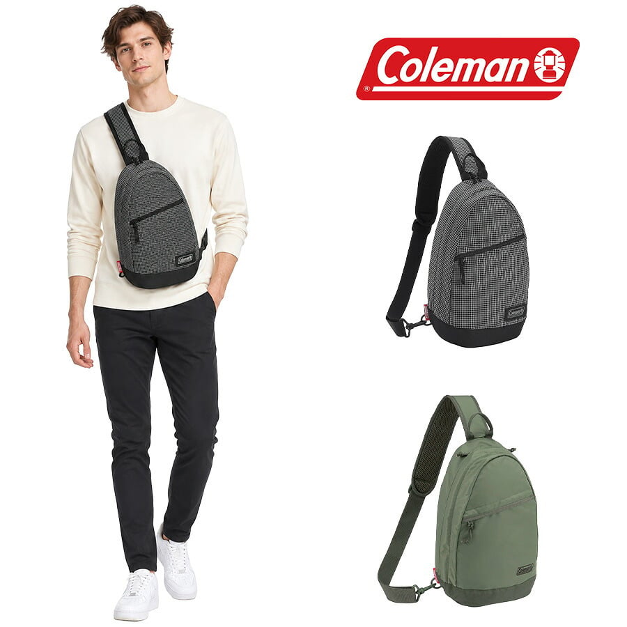 Coleman コールマン ボディバッグ 斜め掛け ウォーカースリングバッグ  ユニセックス 男女兼用 普段使い 使いやすい