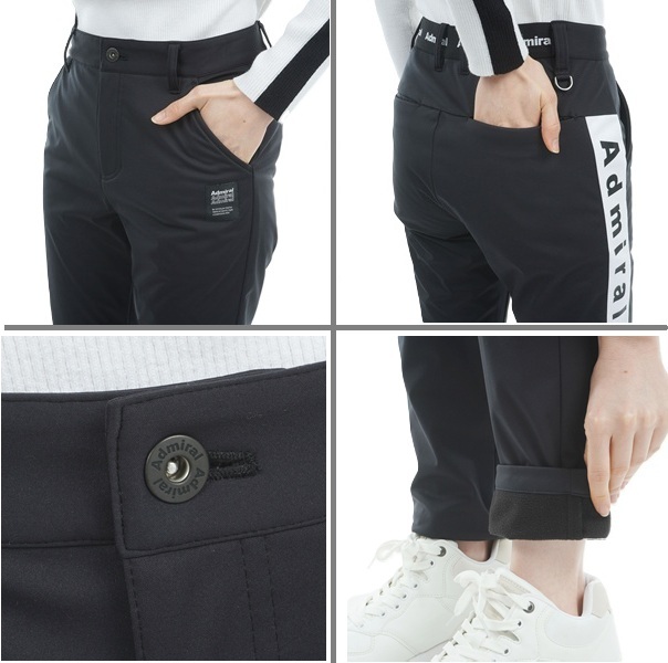 アドミラル ゴルフ レディース 撥水バックフリース ボンディングパンツ  ADMIRAL GOLF  ADLA479 秋冬モデル お誕生日祝い お祝い 記念品 30代 40代 50代 60代 母の日 お母さん 還暦祝い 敬老の日 彼女 人気プレゼント プレゼント
