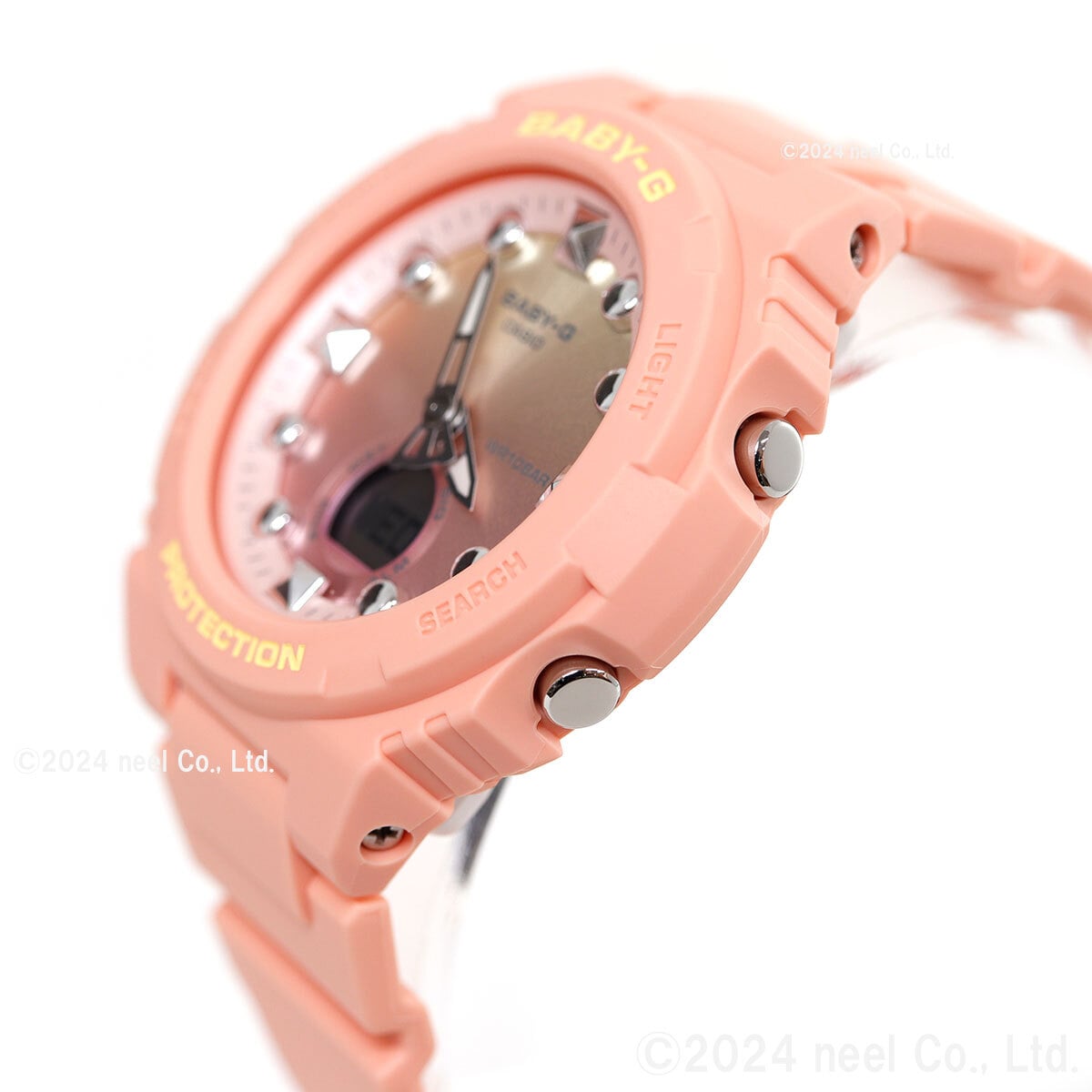 BABY-G カシオ ベビーG レディース 腕時計 BGA-320-4A1JF コーラル 
