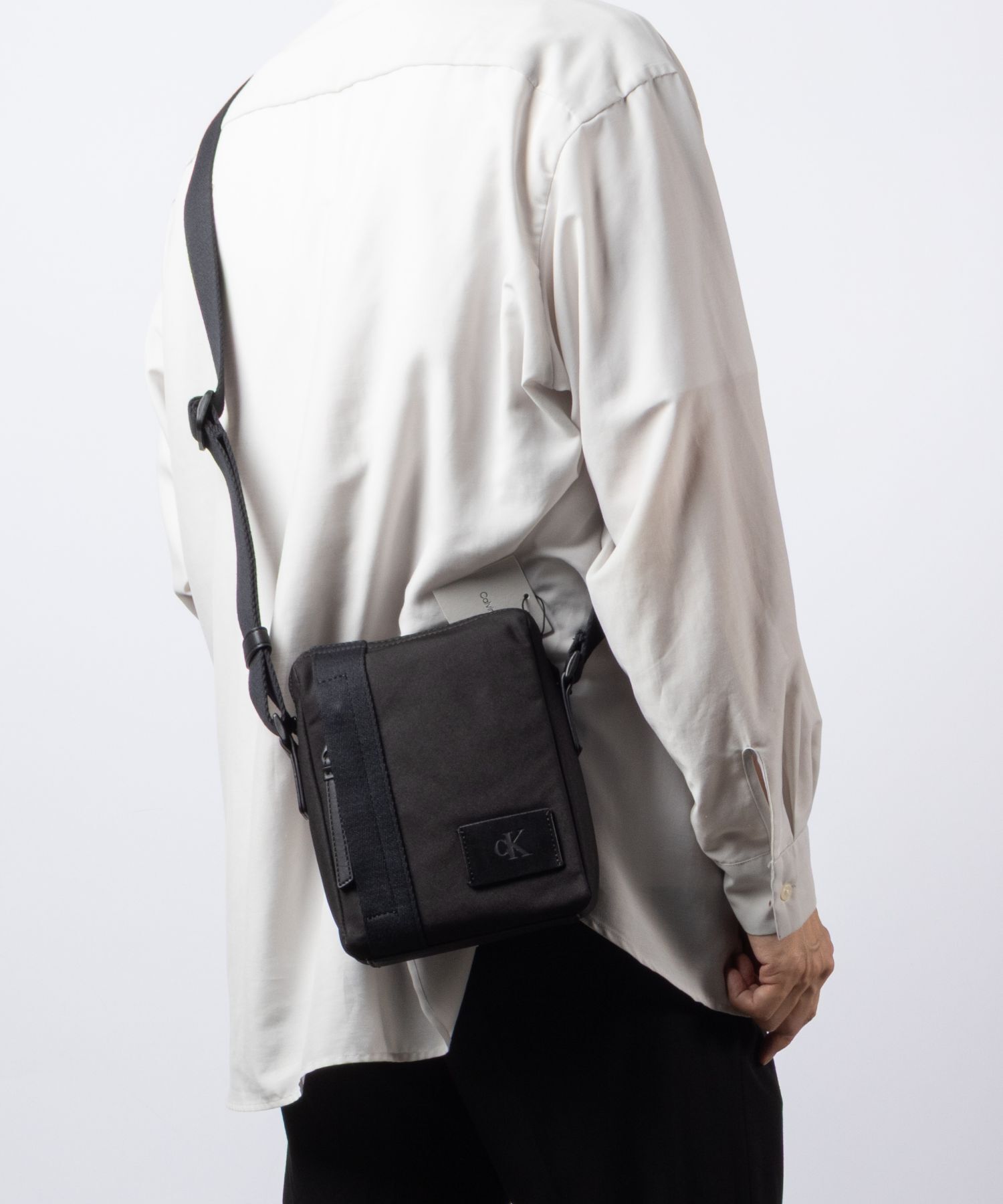 カルバンクライン Calvin Klein CANVAS MIX REPORTER キャンバス ミックス リポーター LV04D3366G ショルダーバッグ メンズ バッグ