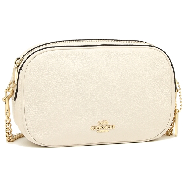 コーチ バッグ アウトレット COACH F29000 IMCHK アイラ チェーン クロスボディ レディース ショルダーバッグ 無地 チョーク 白