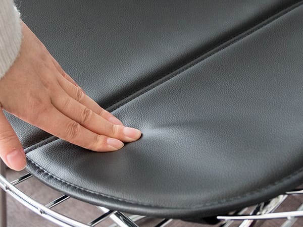 ダイニング家具 ハリー・ベルトイア ワイヤーチェア ダイニングチェア リプロダクト ワイヤーメッシュチェア デザイナーズチェア ミッドセンチュリー おしゃれ チェア デザイナーズ 合皮レザー スチール インダストリアル