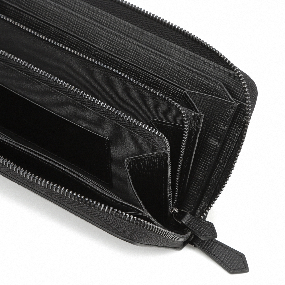 【blandze公式】財布 メンズ 長財布 国産本革 ジャパンレザー 型押し エンボス YKK製 ラウンドファスナー セパレート型 小銭入 おすすめ 人気ブランド おしゃれ 大容量 プレゼント 父の日ギフト ブランゼ【送料無料(一部地域除く)】