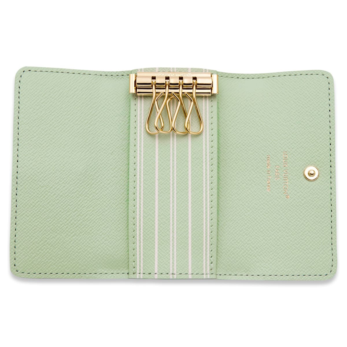 ルイヴィトン キーケース ミュルティクレ4 M2A364 モノグラム ミンティ 4連キーケース レディース メンズ LOUIS VUITTON ルイ・ヴィトン ブランド キーホルダー 鍵入れ 新品 正規品 誕生日プレゼント ギフト 女性 男性