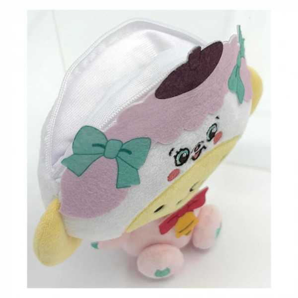 パスケース リール付き ポムポムプリン サンリオ SWIMMER コラボ ぬいぐるみ かぶりもの 定期入れ ICカードケース 小物入れ ポーチ キャラクター グッズ かわいい プレゼント サンリオ正規ライセンス品