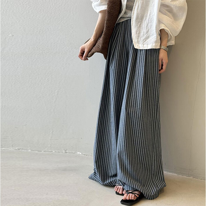 ワイドパンツ レディース 涼しい 通販 パンツ フレアパンツ ガウチョパンツ シフォンパンツ ロングパンツ ゆったり 大きいサイズ ストライプ ボトムス リラックスパンツ 夏 春 秋 女性 大人 きれいめ おしゃれ かわいい レディースファッション