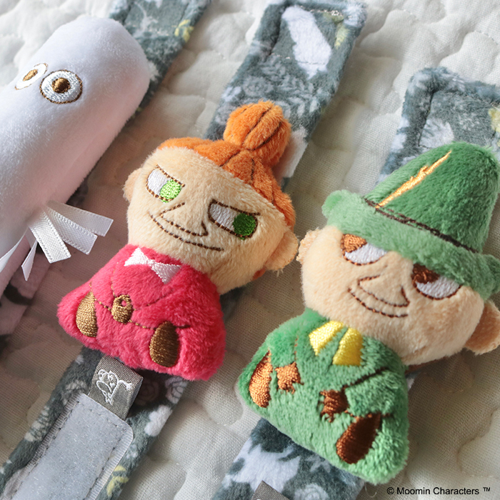 MOOMIN BABY ムーミン　リストラトル | リストラトル ラトル ガラガラ がらがら 音 布製 おもちゃ 玩具トイ ファーストトイ おでかけ お出かけ ベビーカー 取付け 0歳 6ヵ月 1歳