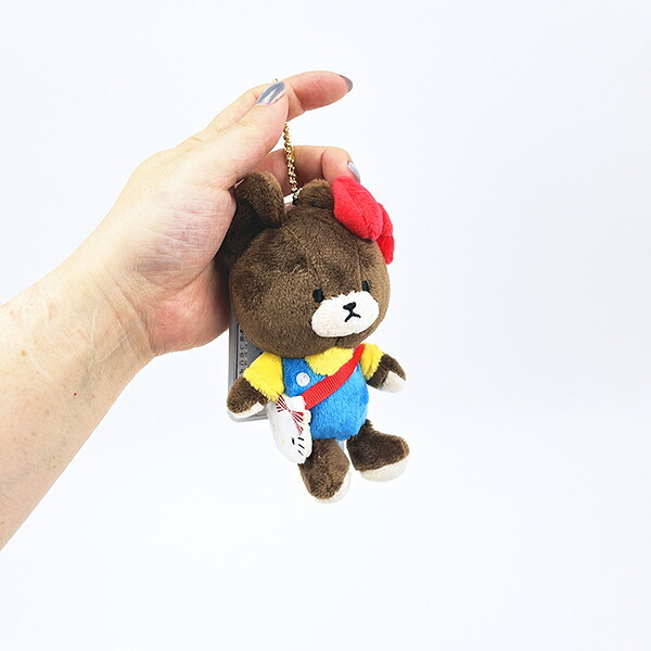 サンリオ ×くまのがっこう ジャッキー マスコット ぬいぐるみ Sanrio