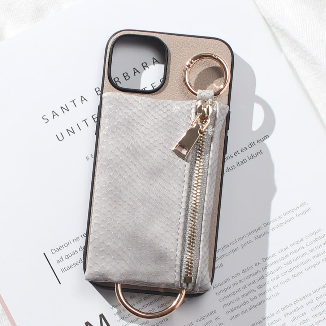 iphone16 ケース 本革 小銭入れ iphone16e iphone16Pro iphone16Plus iphone16ProMAX マグセーフ対応 magsafe対応 16 16e 16plus 16pro 16promax アイフォン16 アイフォン16promax レザー magsafe カード収納 背面収納 お財布 ヘビ柄 パイソン柄 16プロ ベージュ 送料無料
