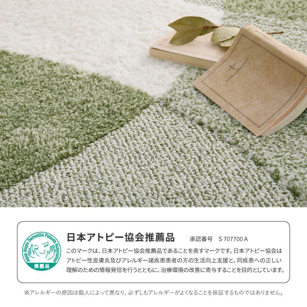 ラグ カーペット 国産高機能 ジャスト 防ダニ 抗菌 防臭 抗ウイルス 消臭 花粉対策 日本製 オールシーズン ホット 床暖房対応 おしゃれ 長方形 約180cm 円形