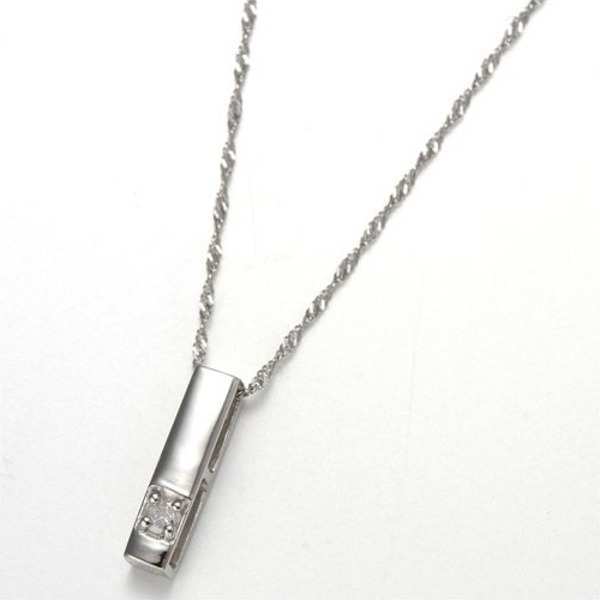 ダイヤモンド ネックレス 0.1ct 純プラチナ Pt999 リバーシブル ペンダント ダイヤ 8石 プラチナネックレス レディース ジュエリー アクセサリー ギフト プレゼント ラッピング 誕生日 記念日 妻 彼女 2WAY