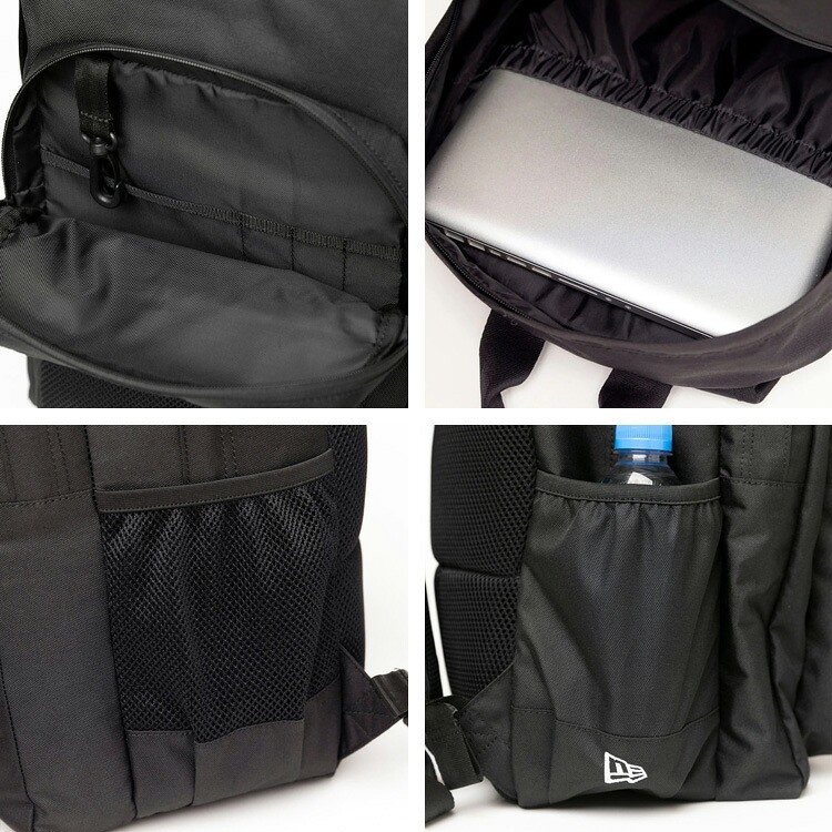 リュック 大容量 通学 NEWERA ニューエラ リュックサック メンズ レディース ユニセックス 35L パソコン収納 軽量 軽い 黒 ブラック シンプル ブランド おしゃれ バックパック 鞄 カバン 男性 女性 男女兼用 丈夫 頑丈 A4 中学生 高校生 遠征 2泊 3泊 通勤 かっこいい 防災