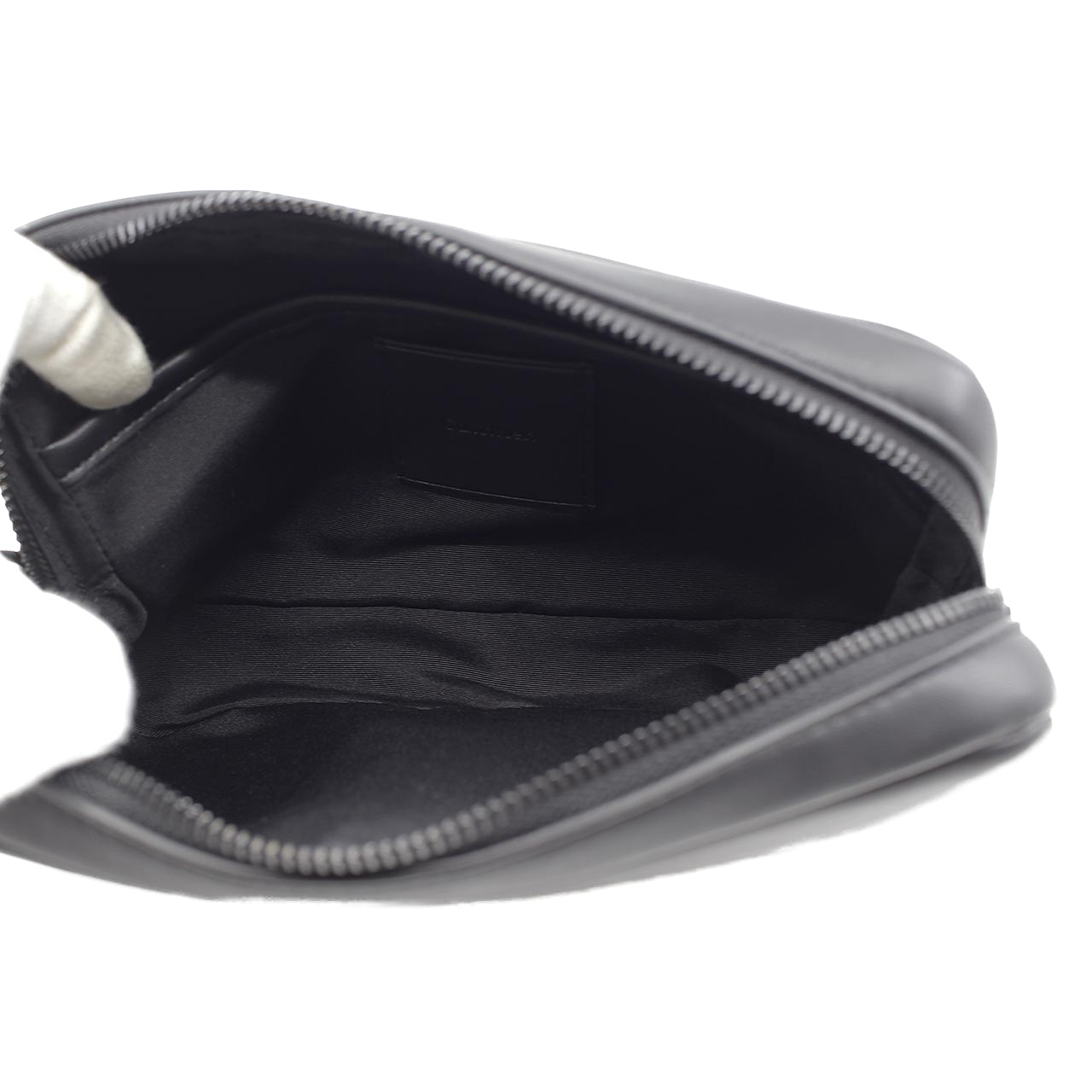 カルバンクライン　CK　Calvin Klein　セカンドバッグ　LV04D1257G UB1　ブラック BLACK　BOLD POUCH WITH HANDLE　ボールド ポーチ ウィズ ハンドル　クラッチバッグ　Europeライン
