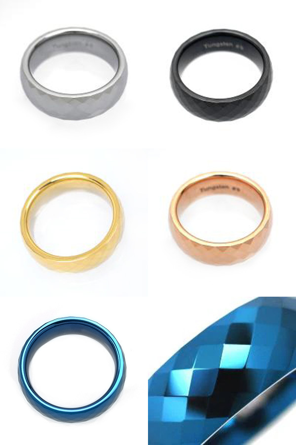 【レーザー刻印対応】金属アレルギーに優しい ミラーカット 6mm リング 指輪 1本 レーザー刻印対応 名入れ レディース メンズ マリッジリング ペアリング （1710081）
