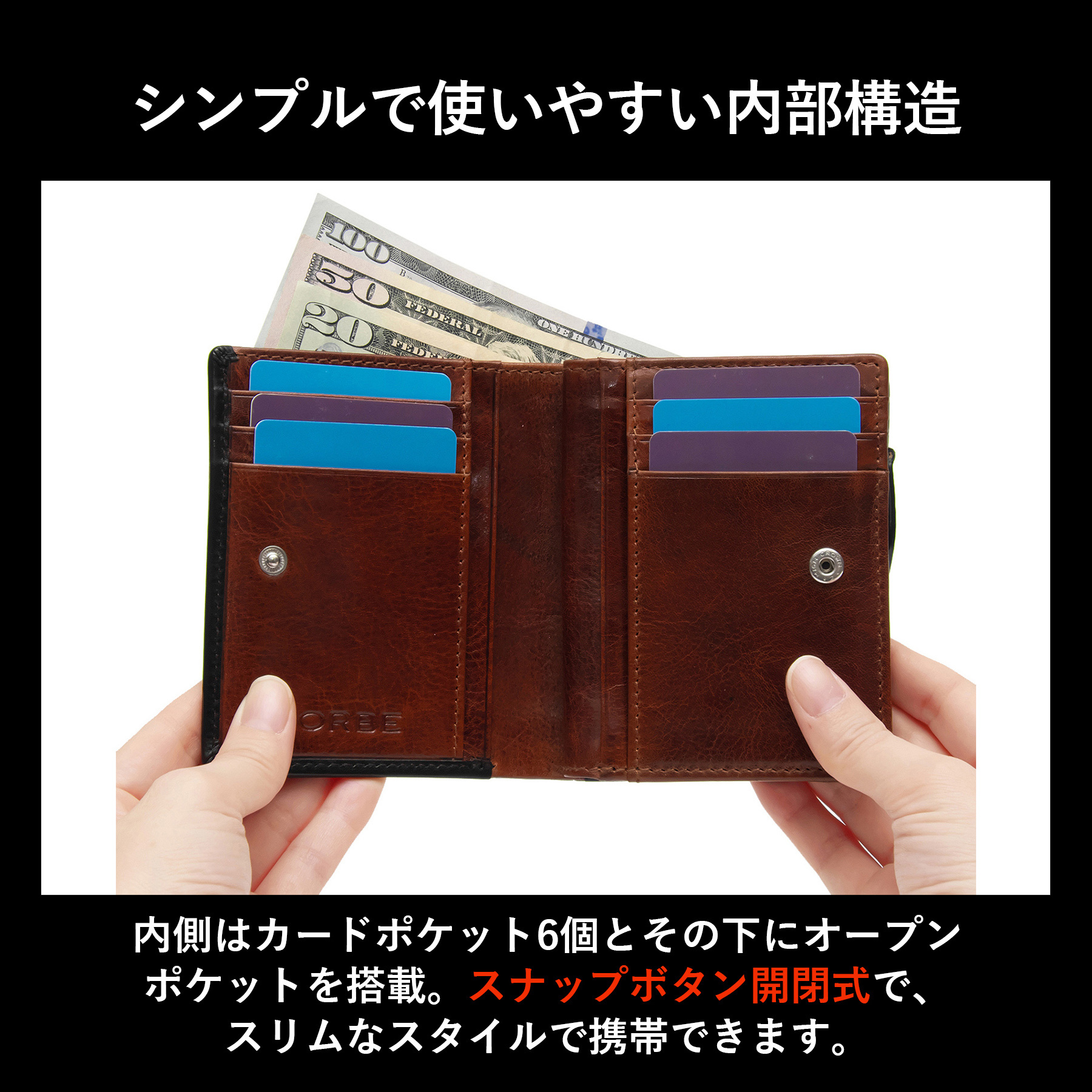 ［ゴルベ］ 財布 ベジタブルタンニングレザー L字ファスナー 名入れ無料 送料無料