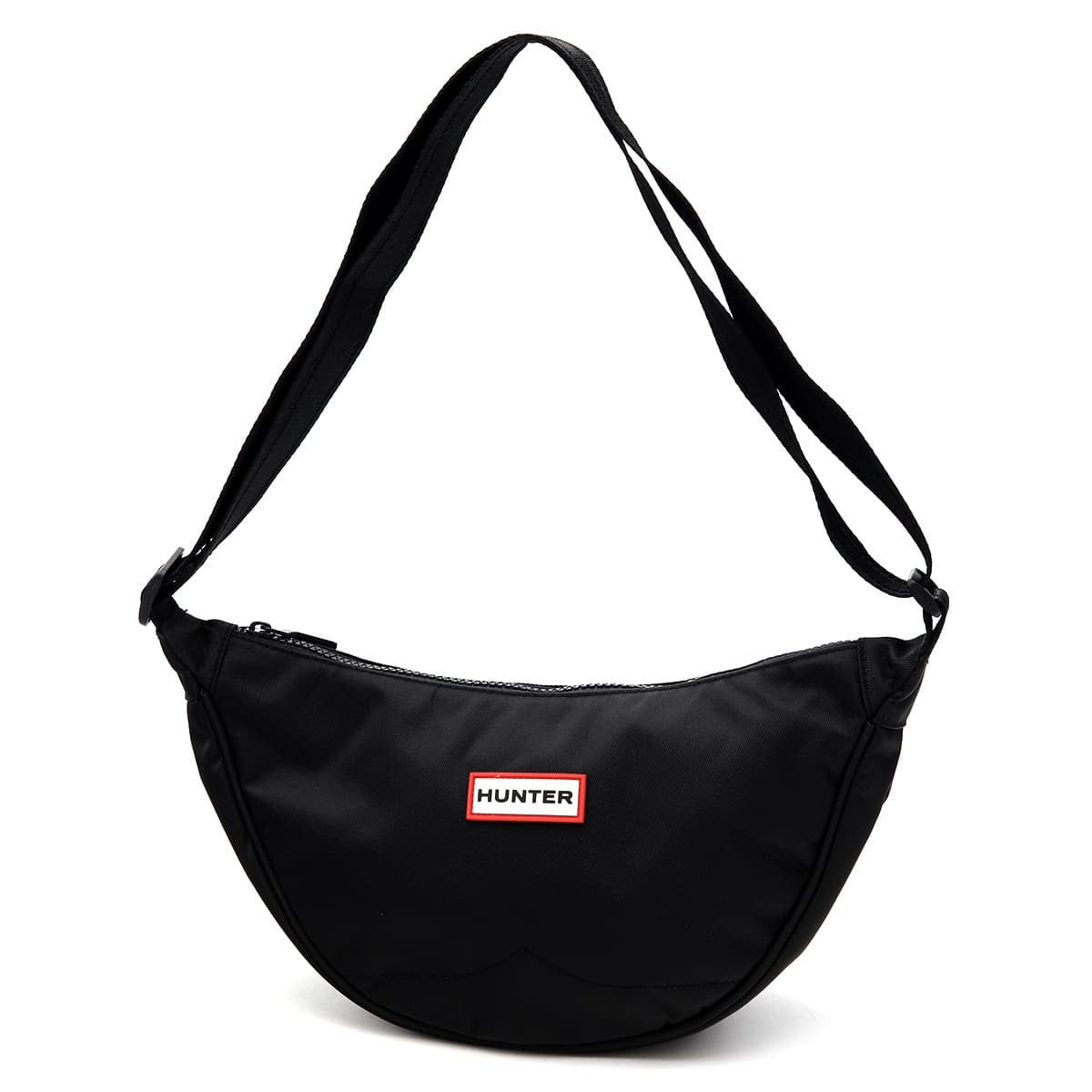 HUNTER ハンター Claymorie Nylon Sling クレイモリー ナイロン スリングバッグ ショルダーバッグ クロスボディバッグ メンズ レディース ユニセックス 黒 ブラック 斜め掛け 耐水 HXRU0049252HB