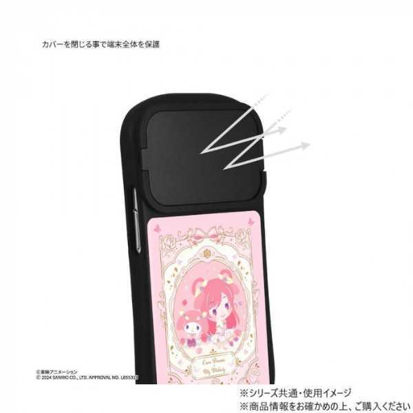 iPhone15 15Pro 14 14Pro 対応 ハイブリッドガラスケース Yes!プリキュア5GoGo! サンリオ コラボ キュアレモネード 耐衝撃 スマホケース キャラクター グッズ 衝撃吸収 カメラ保護カバー ストラップホール付 サンリオ正規ライセンス品
