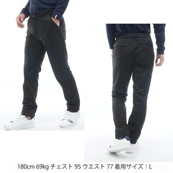トミーヒルフィガー ゴルフ メンズ ウインドプルーフ テーパードパンツ TOMMY HILFIGER GOLF THMA684 2026年秋冬モデル お誕生日祝い お祝い 記念品 お父さん 父の日 彼氏 男性 30代 40代 50代 60代  還暦祝い 敬老の日 人気プレゼント プレゼント